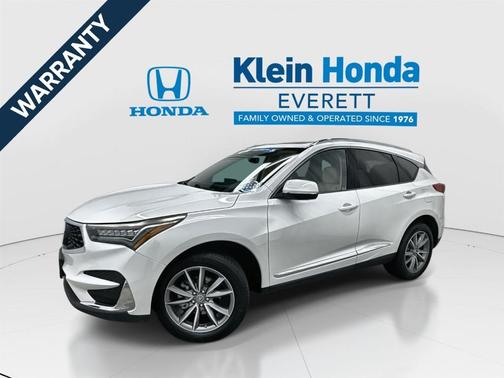 Platinum White Pearl 2020 Acura RDX Technology Package