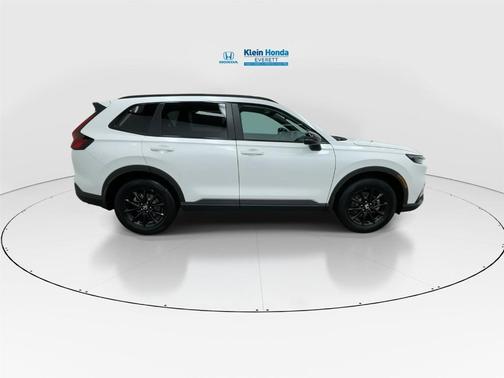 Platinum White Pearl 2026 Honda CR-V Hybrid Sport-L