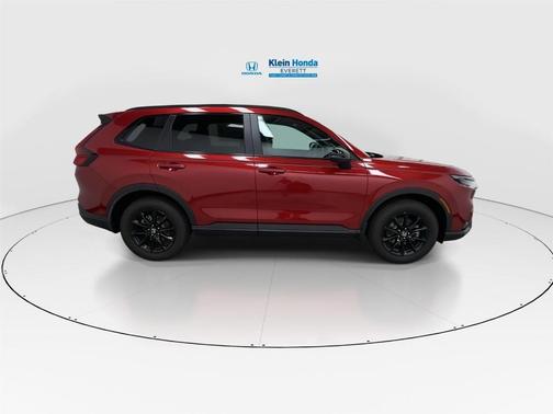Radiant Red Metallic 2026 Honda CR-V Hybrid Sport