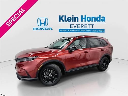 Radiant Red Metallic 2026 Honda CR-V Hybrid Sport
