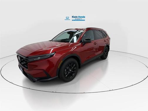 Radiant Red Metallic 2026 Honda CR-V Hybrid Sport