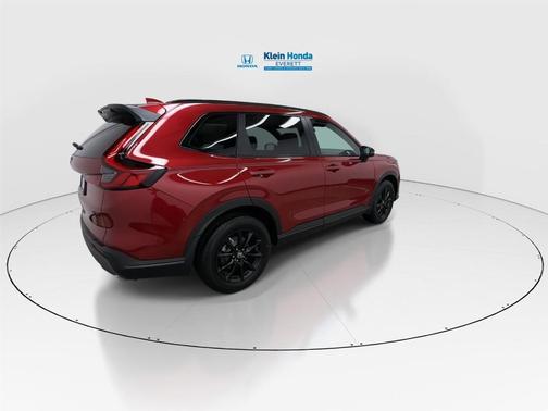 Radiant Red Metallic 2026 Honda CR-V Hybrid Sport