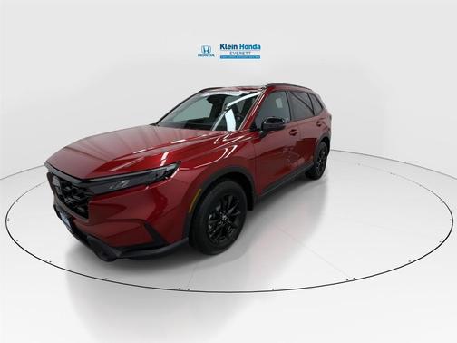 Radiant Red Metallic 2026 Honda CR-V Hybrid Sport