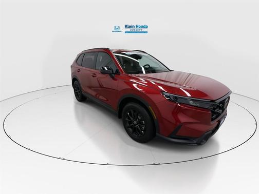 Radiant Red Metallic 2026 Honda CR-V Hybrid Sport