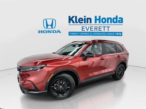 Radiant Red Metallic 2026 Honda CR-V Hybrid Sport