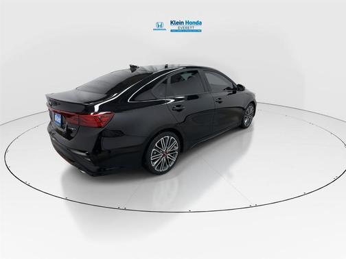 Aurora Black 2021 Kia Forte GT