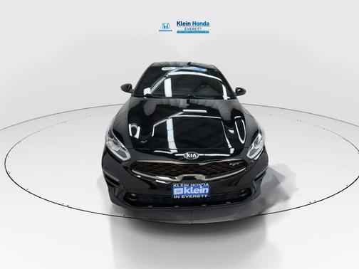 Aurora Black 2021 Kia Forte GT