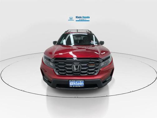 Burgundy / Black 2025 Honda Ridgeline TrailSport