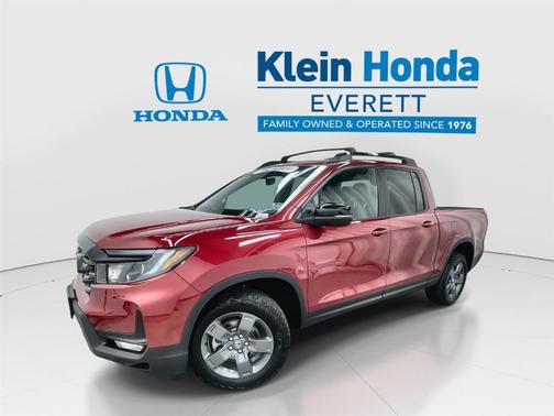 Burgundy / Black 2025 Honda Ridgeline TrailSport