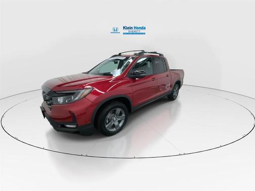 Burgundy / Black 2025 Honda Ridgeline TrailSport