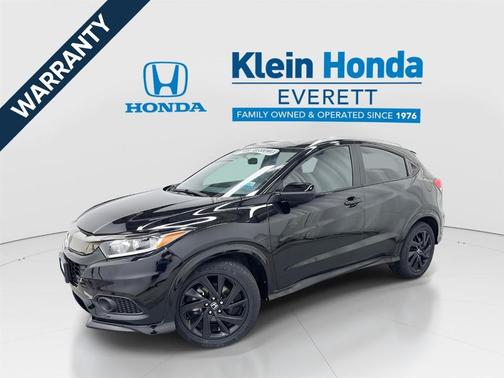 Crystal Black Pearl 2021 Honda HR-V Sport