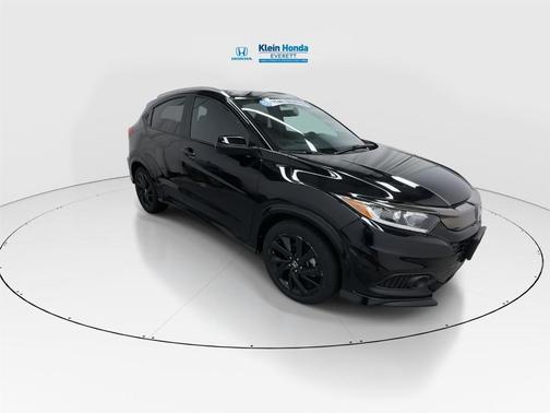 Crystal Black Pearl 2021 Honda HR-V Sport