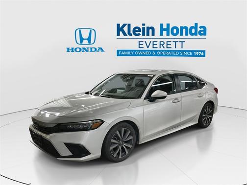 Platinum White Pearl 2024 Honda Civic Sedan