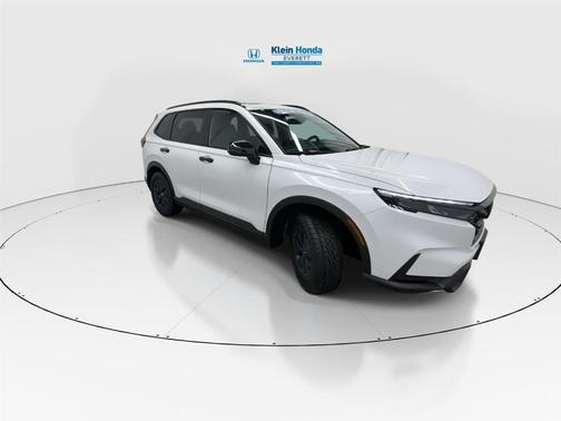Platinum White Pearl 2026 Honda CR-V Hybrid TrailSport