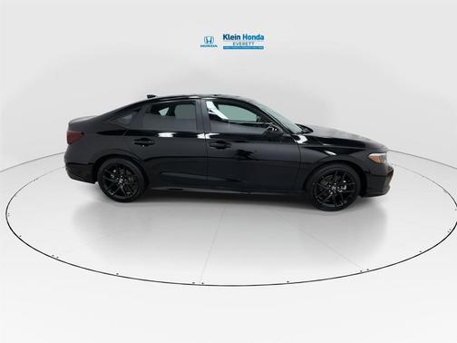 Crystal Black Pearl 2026 Honda Civic Hybrid Sport