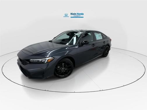 Meteorite Gray Metallic 2026 Honda Civic Sport
