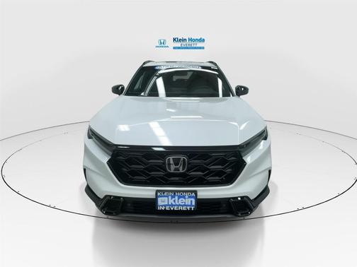 Platinum White Pearl 2026 Honda CR-V Hybrid Sport-L