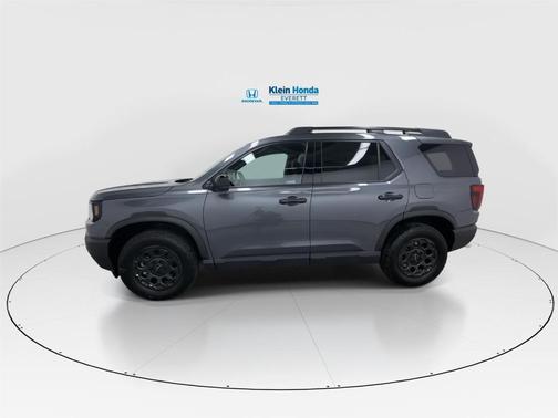 Modern Steel Metallic 2026 Honda Passport TrailSport Elite Blackout