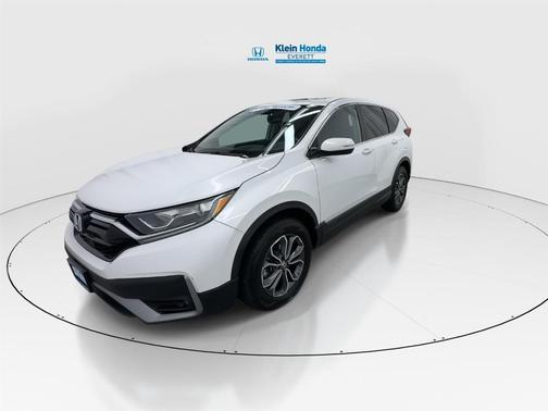 Platinum White Pearl 2022 Honda CR-V EX-L