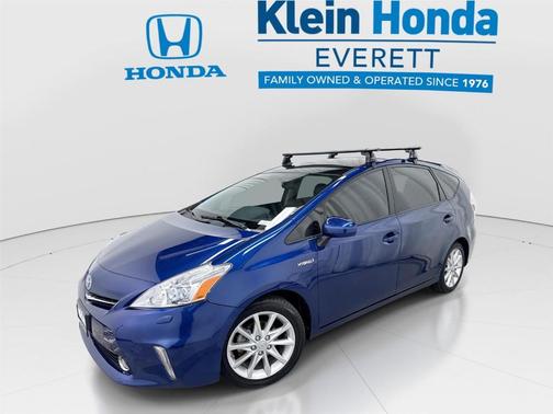 Blue Ribbon Metallic 2013 Toyota Prius v Five