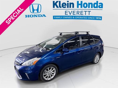 Blue Ribbon Metallic 2013 Toyota Prius v Five