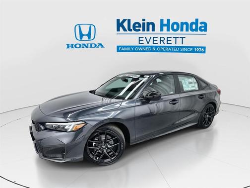 Meteorite Gray Metallic 2026 Honda Civic Hybrid Sport