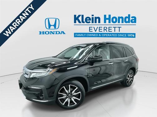 Crystal Black Pearl 2022 Honda Pilot Elite