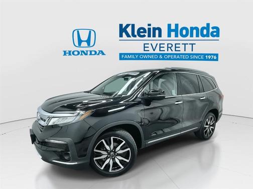 Crystal Black Pearl 2022 Honda Pilot Elite