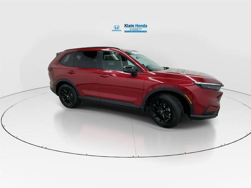 Radiant Red Metallic 2026 Honda CR-V Hybrid Sport-L