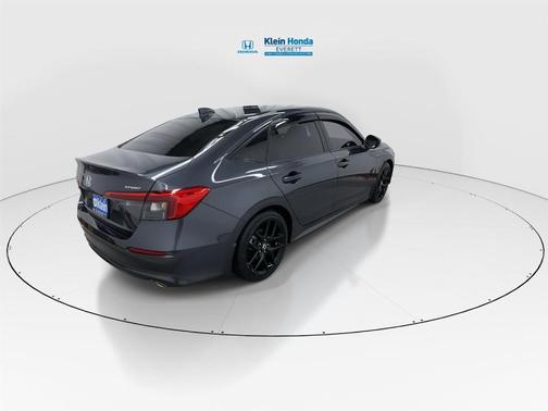 Meteorite Gray Metallic 2022 Honda Civic Sport
