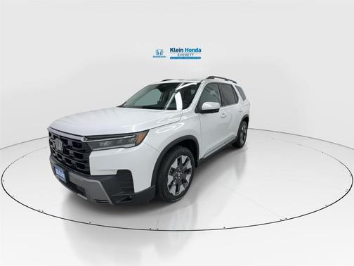 Platinum White Pearl 2026 Honda Pilot Elite