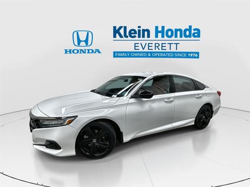 Platinum White Pearl 2021 Honda Accord Sport 1.5T