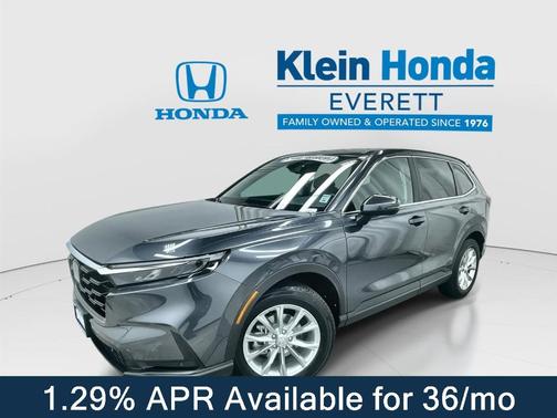 Meteorite Gray Metallic 2025 Honda CR-V EX-L