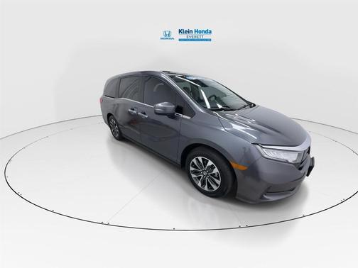 Modern Steel Metallic 2024 Honda Odyssey EX-L