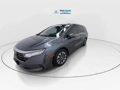 Modern Steel Metallic 2024 Honda Odyssey EX-L