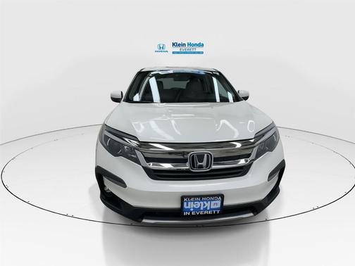 White Diamond Pearl 2019 Honda Pilot EX-L