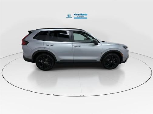 Solar Silver Metallic 2026 Honda CR-V Hybrid Sport Touring