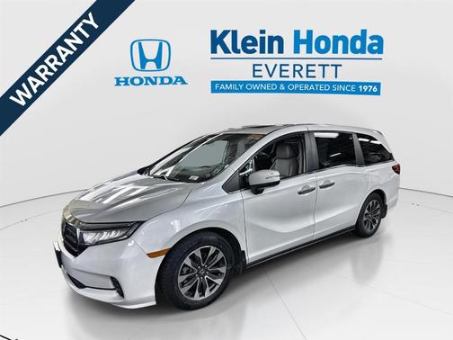 Platinum White Pearl 2022 Honda Odyssey EX-L