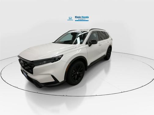 Platinum White Pearl 2024 Honda CR-V Hybrid Sport