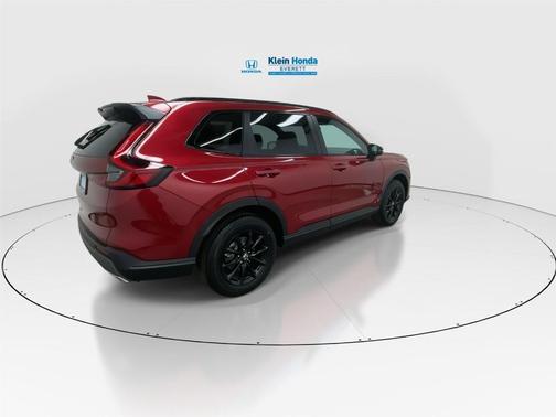 Radiant Red Metallic 2026 Honda CR-V Hybrid Sport