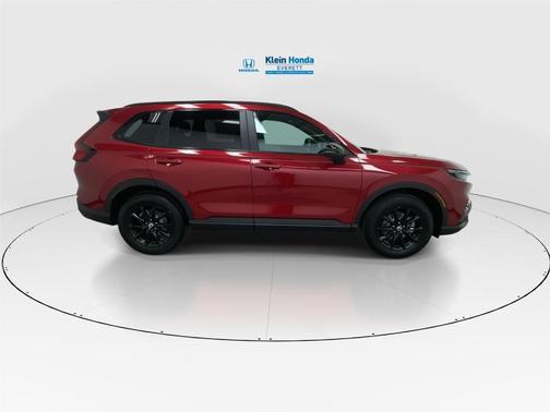 Radiant Red Metallic 2026 Honda CR-V Hybrid Sport