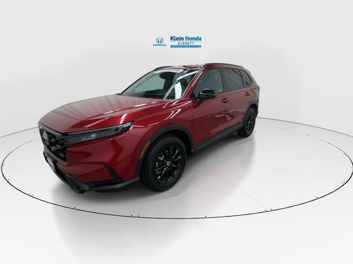 Radiant Red Metallic 2026 Honda CR-V Hybrid Sport