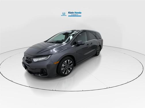 Modern Steel Metallic 2026 Honda Odyssey Elite