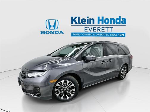Modern Steel Metallic 2026 Honda Odyssey Elite