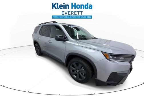 Solar Silver Metallic 2026 Honda Pilot Sport