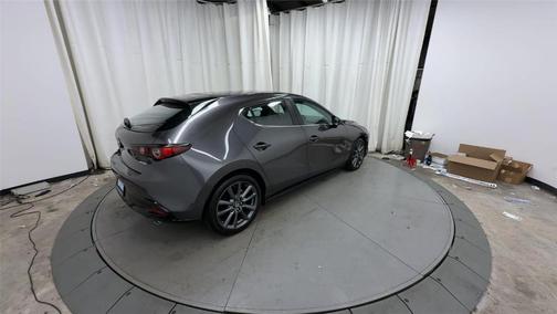 Machine Gray Metallic 2023 Mazda Mazda3 FWD w/Preferred Package