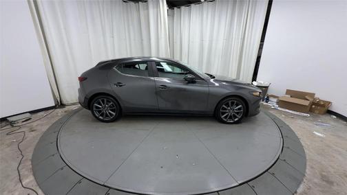 Machine Gray Metallic 2023 Mazda Mazda3 FWD w/Preferred Package