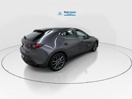 Machine Gray Metallic 2023 Mazda Mazda3 FWD w/Preferred Package
