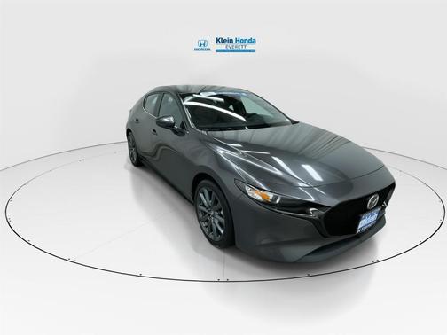 Machine Gray Metallic 2023 Mazda Mazda3 FWD w/Preferred Package