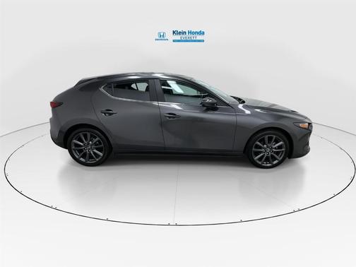 Machine Gray Metallic 2023 Mazda Mazda3 FWD w/Preferred Package